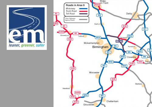 Chevron secures contract to provide all TM throughout Highways Agency Area 9
