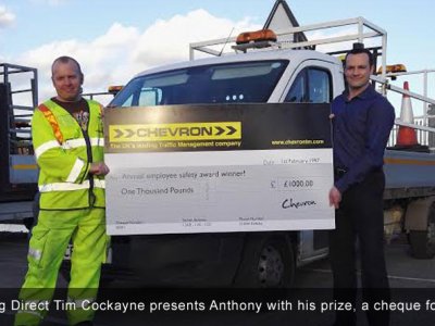 Anthony Cook wins Annual H&S Award 2016