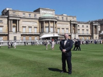 RoSPA celebrates its Centenary at Buckingham Palace …with Chevron in attendance!