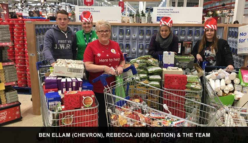 2017 Christmas hampers in aid of ‘Action for Children Charity’
