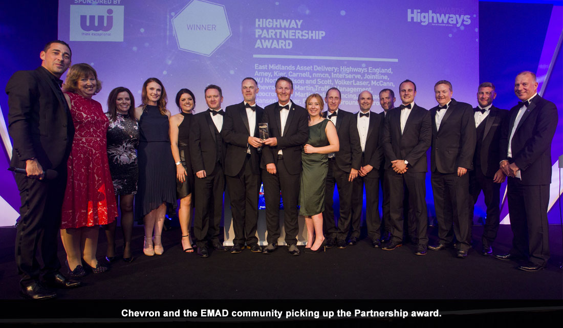 Highways Magazine Awards – Chevron and the EMAD team score a double