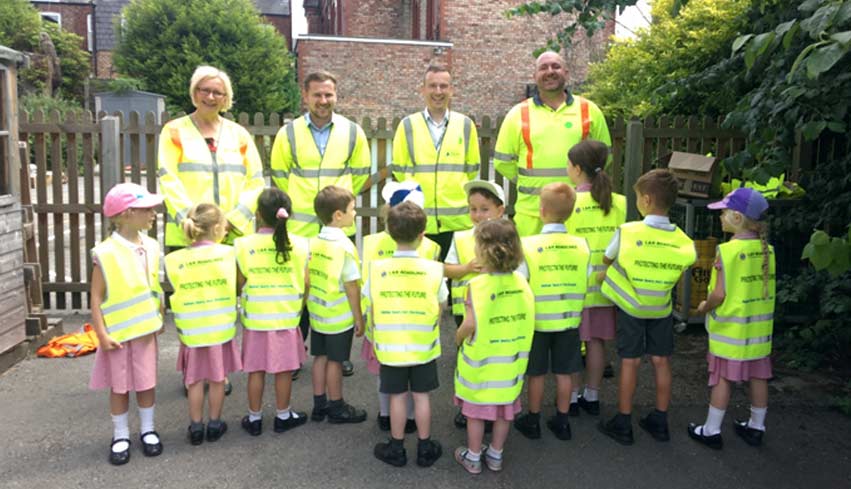 Chevron give school playground a makeover Chevron give school playground a makeover