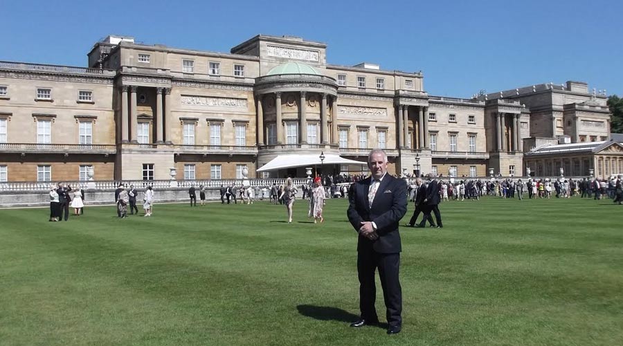 RoSPA celebrates its Centenary at Buckingham Palace …with Chevron in attendance!