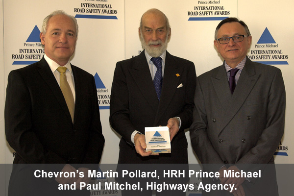 RoWSaF wins prestigious Prince Michael road safety award