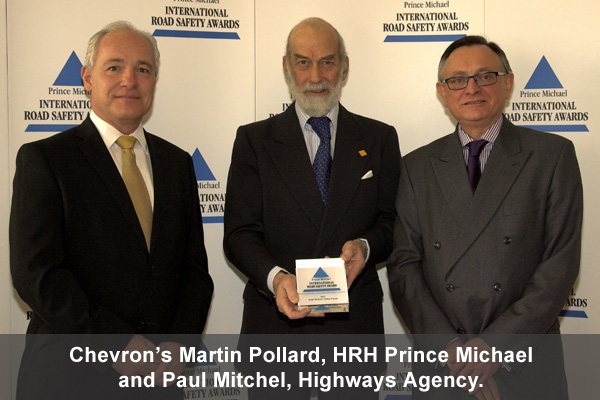 RoWSaF wins prestigious Prince Michael road safety award RoWSaF wins prestigious Prince Michael road safety award
