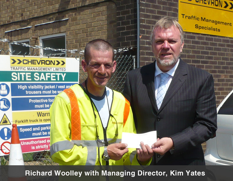 The Annual Safety Award winner is Richard Woolley The Annual Safety Award winner is Richard Woolley