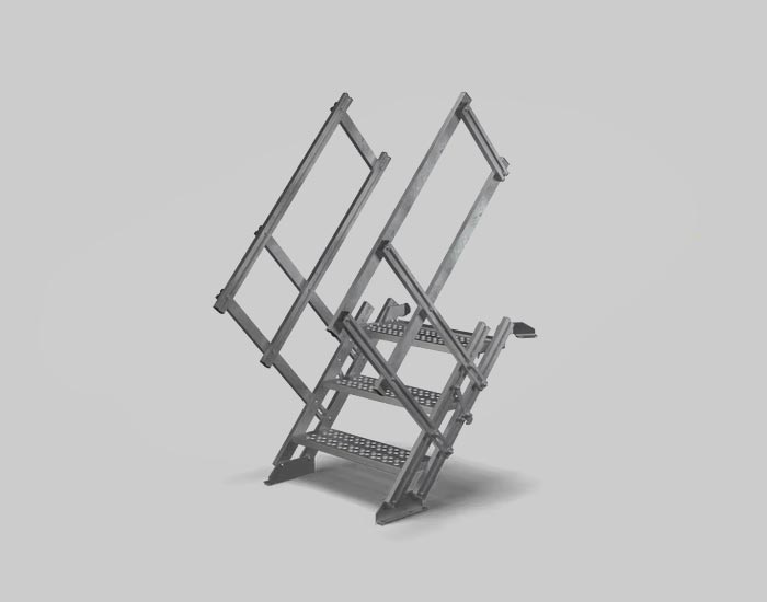 Temporary Aluminium Stairs