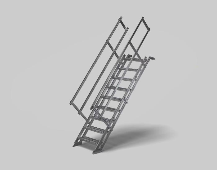 Temporary Aluminium Stairs
