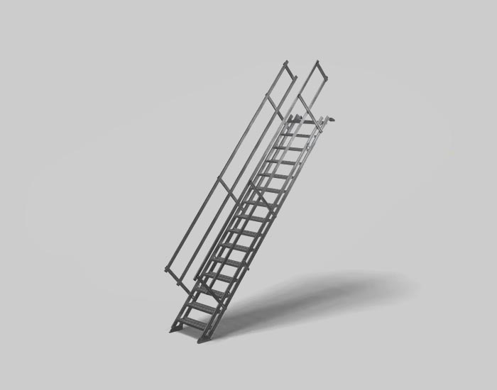 Temporary Aluminium Stairs