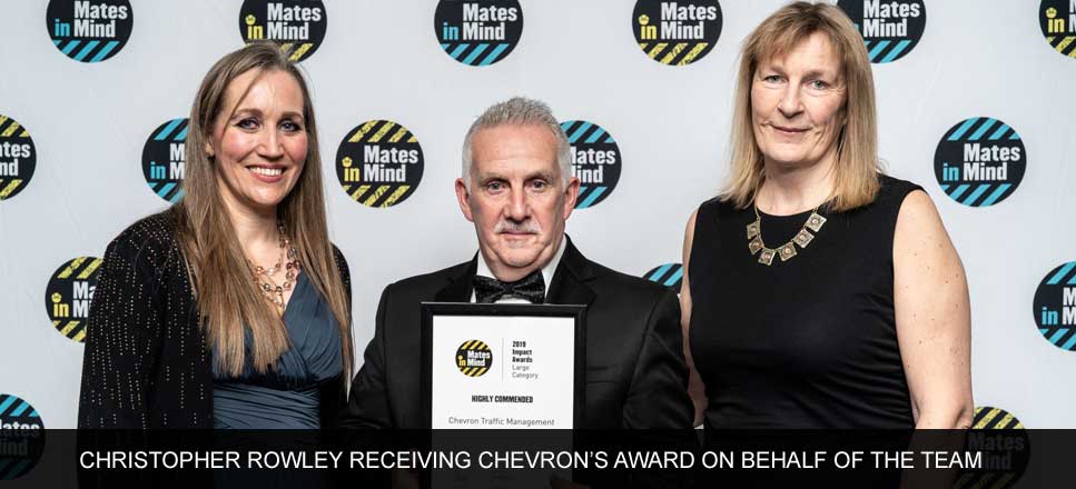 Chevron Highly Commended for Mates in Mind Chevron Highly Commended for Mates in Mind