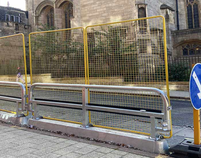 Traffic Barrier Hire in England