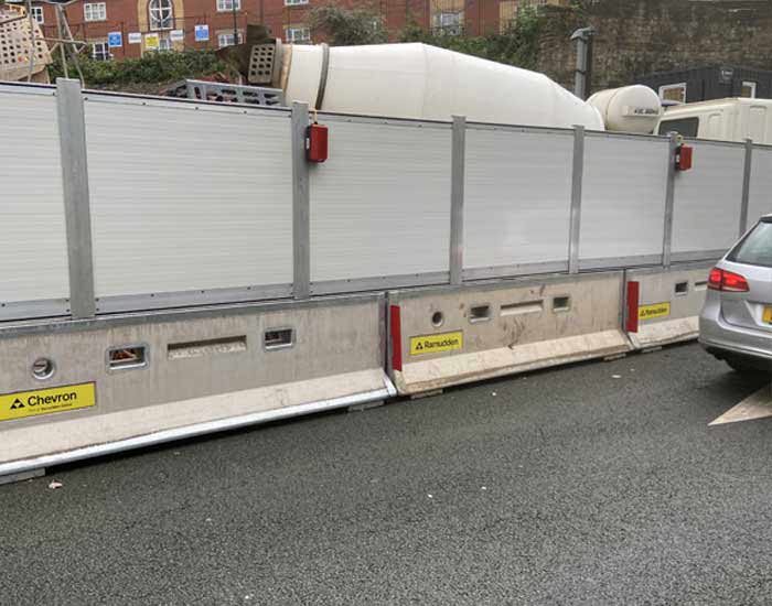 Traffic Barrier Hire in England
