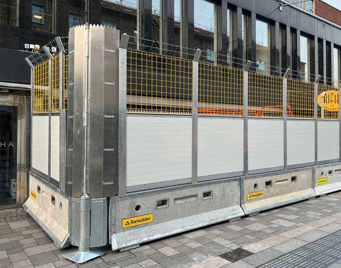 Traffic Barrier Hire in England