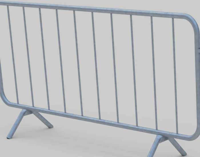 Pedestrian Steel Barrier