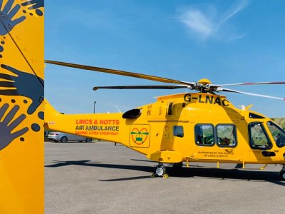 Chevron are proud to support the Lincs & Notts Air Ambulance