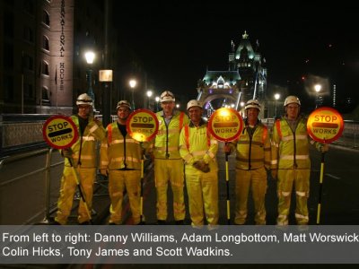 Chevron provide Traffic Management for the London Marathon 2014