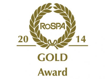 Chevron Traffic Management Limited is a winner in the RoSPA Awards 2014