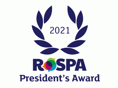 Chevron TM receives RoSPA president's award